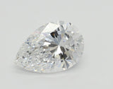 Lab-Grown 1.02 Carat Pear Shape Diamond color D Clarity VVS2, precious stones, engagement diamonds