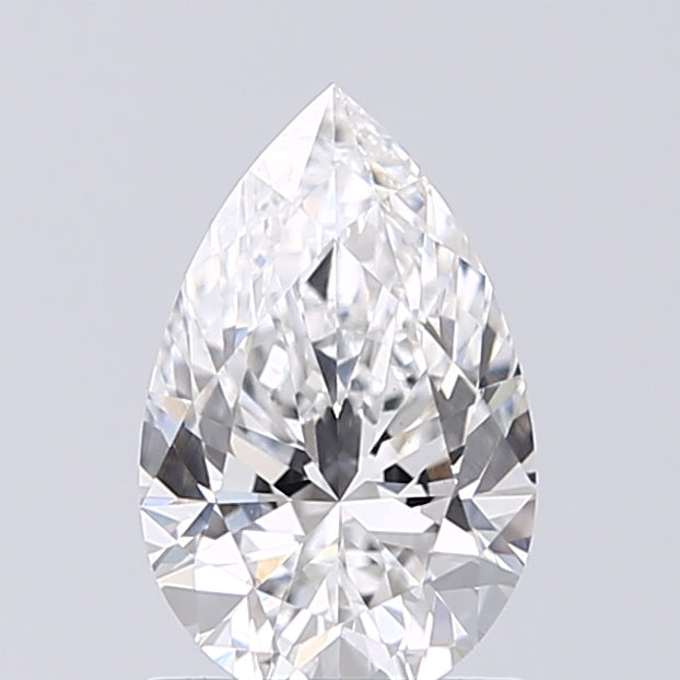 Lab-Grown 1.01 Carat Pear Shape Diamond color E Clarity VVS2, precious stones, engagement diamonds