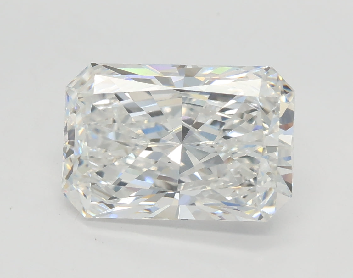 Lab-Grown 2.54 Carat Radiant Cut Diamond color E Clarity VVS2 With GIA Certificate, precious stones, engagement diamonds