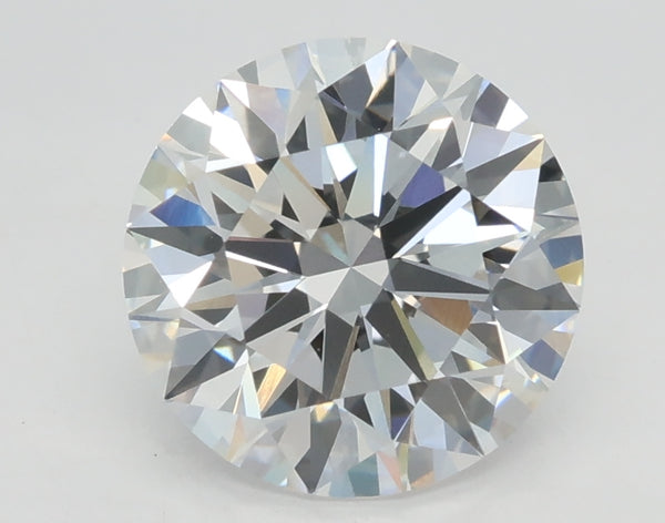 Lab-Grown 2.09 Carat Round Brilliant Diamond color E Clarity VVS2 With GIA Certificate, precious stones, engagement diamonds