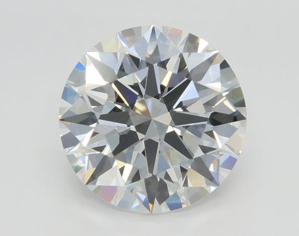 Lab-Grown 2.33 Carat Round Brilliant Diamond color E Clarity VVS2 With GIA Certificate, precious stones, engagement diamonds
