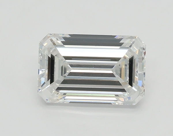 Lab-Grown 1.01 Carat Emerald Cut Diamond color D Clarity VS1, precious stones, engagement diamonds