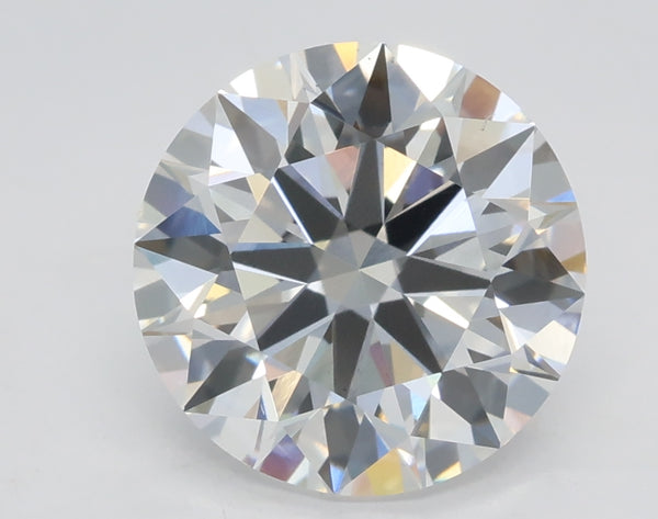 Lab-Grown 2.81 Carat Round Brilliant Diamond color E Clarity VS2 With GIA Certificate, precious stones, engagement diamonds