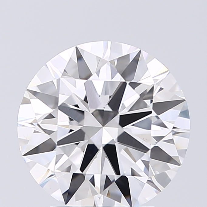 Lab-Grown 2.41 Carat Round Brilliant Diamond color D Clarity VS2 With GIA Certificate, precious stones, engagement diamonds