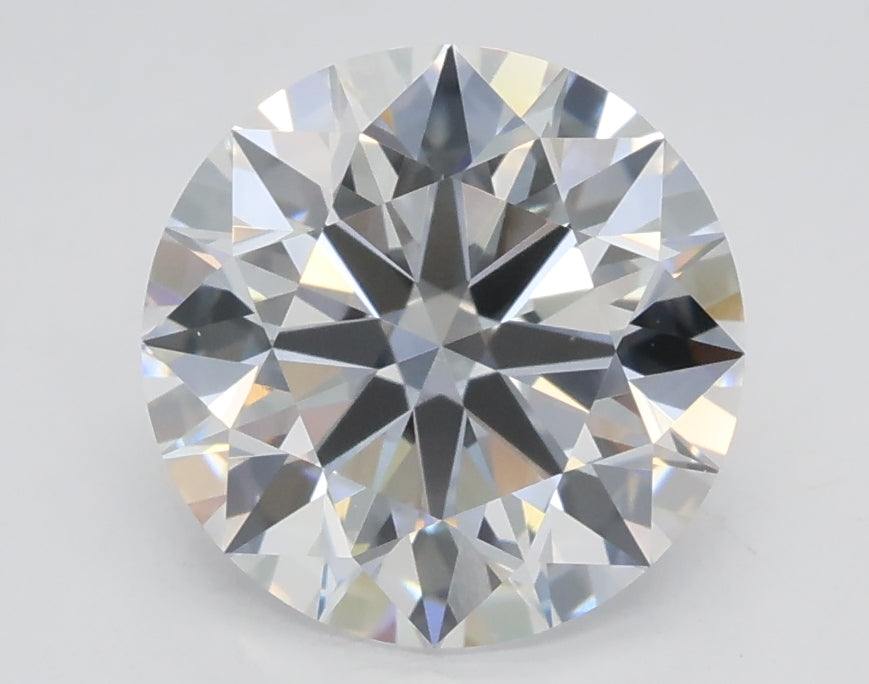 Lab-Grown 2.07 Carat Round Brilliant Diamond color D Clarity VS1 With GIA Certificate, precious stones, engagement diamonds
