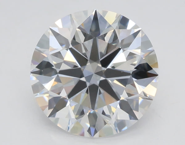 Lab-Grown 2.07 Carat Round Brilliant Diamond color D Clarity VS1 With GIA Certificate, precious stones, engagement diamonds