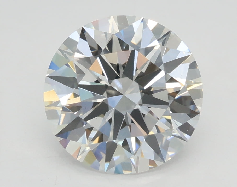 Lab-Grown 2.09 Carat Round Brilliant Diamond color E Clarity VS1 With GIA Certificate, precious stones, engagement diamonds