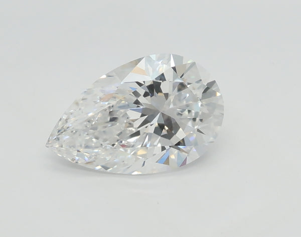 Lab-Grown 1.01 Carat Pear Shape Diamond color D Clarity VVS2, precious stones, engagement diamonds