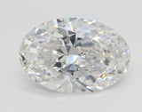 Lab-Grown 3.03 Carat Oval Shape Diamond color E Clarity VS1 With GIA Certificate, precious stones, engagement diamonds