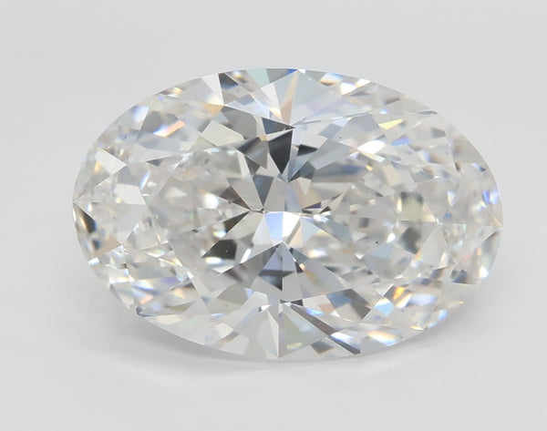 Lab-Grown 3.03 Carat Oval Shape Diamond color E Clarity VS1 With GIA Certificate, precious stones, engagement diamonds