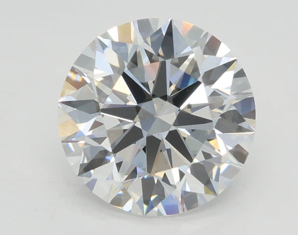 Lab-Grown 2.07 Carat Round Brilliant Diamond color E Clarity VS1 With GIA Certificate, precious stones, engagement diamonds