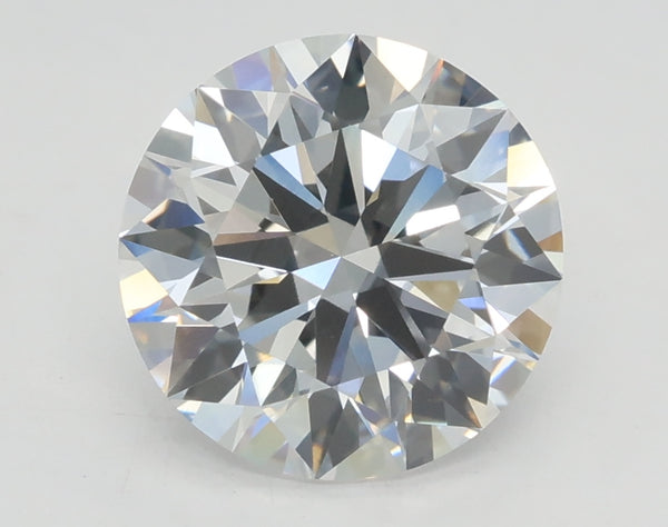 Lab-Grown 2.07 Carat Round Brilliant Diamond color E Clarity VS1 With GIA Certificate, precious stones, engagement diamonds
