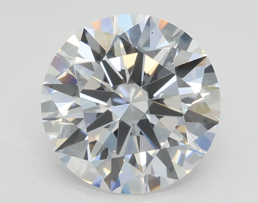 Lab-Grown 2.07 Carat Round Brilliant Diamond color D Clarity VS1 With GIA Certificate, precious stones, engagement diamonds