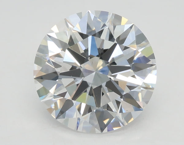 Lab-Grown 2.09 Carat Round Brilliant Diamond color D Clarity VS1 With GIA Certificate, precious stones, engagement diamonds
