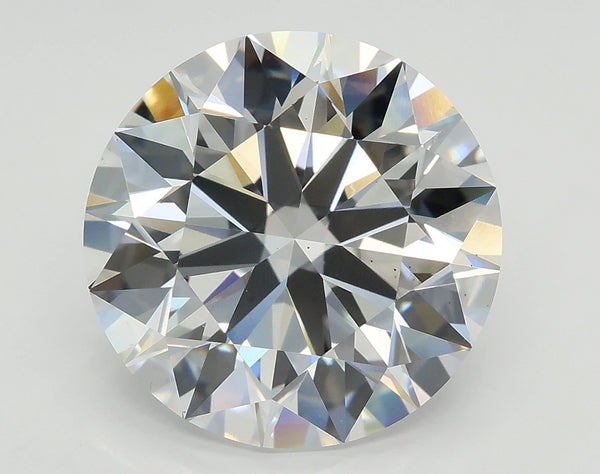 Lab-Grown 5.37 Carat Round Brilliant Diamond color E Clarity VS2 With GIA Certificate, precious stones, engagement diamonds