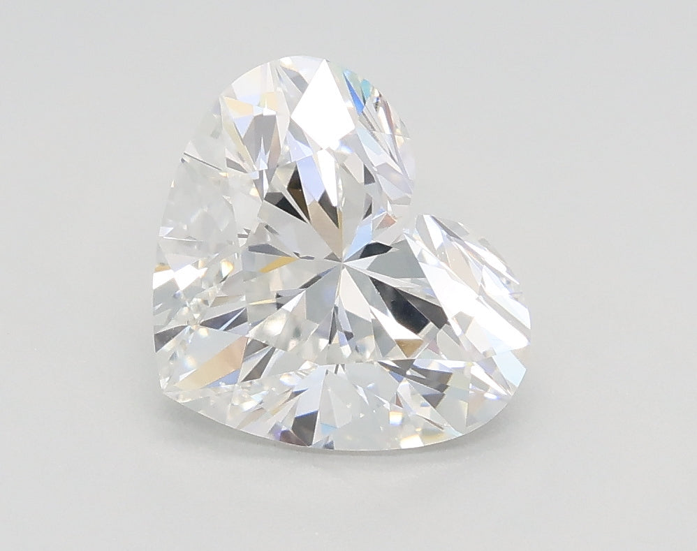 Lab-Grown 1.50 Carat Heart Shape Diamond color F Clarity VS1, precious stones, engagement diamonds