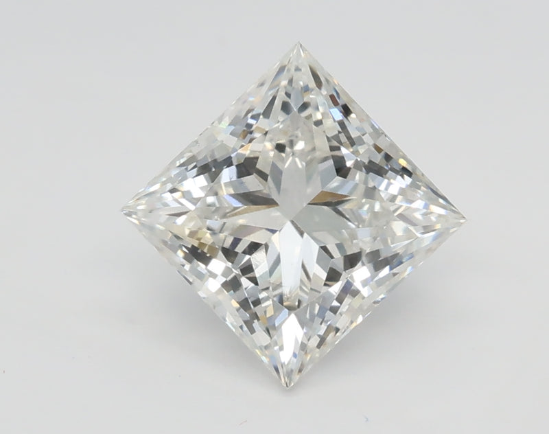 Lab-Grown 1.50 Carat Princess Cut Diamond color F Clarity VS1, precious stones, engagement diamonds