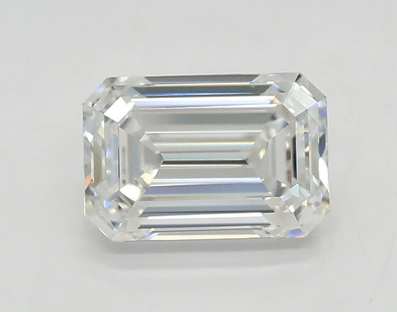 Lab-Grown 1.01 Carat Emerald Cut Diamond color E Clarity VVS2, precious stones, engagement diamonds