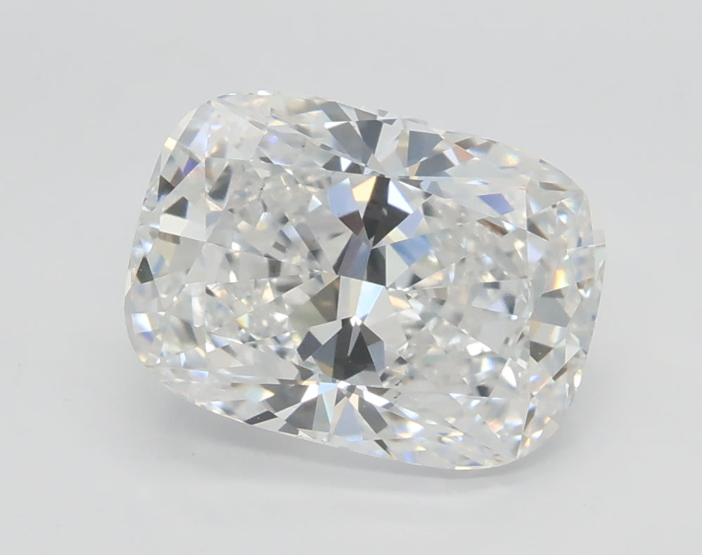 Lab-Grown 2.52 Carat Cushion Modified Brilliant Cut Diamond color G Clarity VS1, precious stones, engagement diamonds