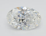 Lab-Grown 2.01 Carat Oval Shape Diamond color F Clarity VS1 With GIA Certificate, precious stones, engagement diamonds