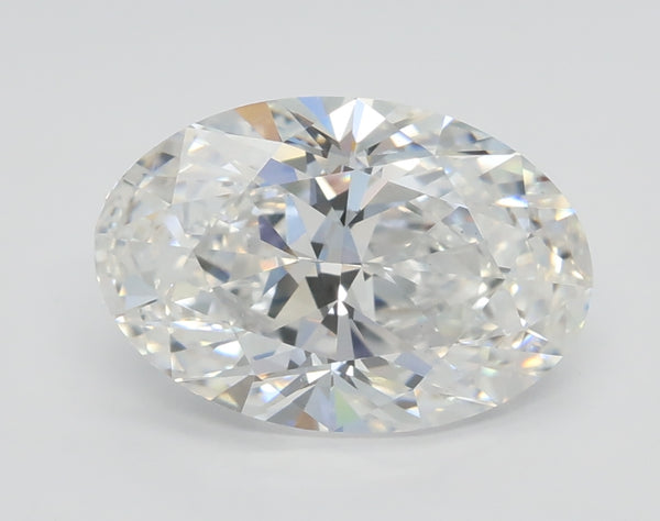 Lab-Grown 2.01 Carat Oval Shape Diamond color F Clarity VS1 With GIA Certificate, precious stones, engagement diamonds