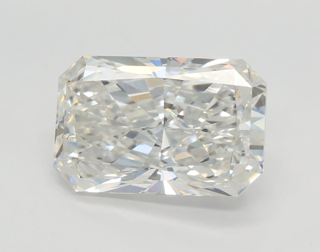 Lab-Grown 2.52 Carat Radiant Cut Diamond color G Clarity VVS2 With GIA Certificate, precious stones, engagement diamonds