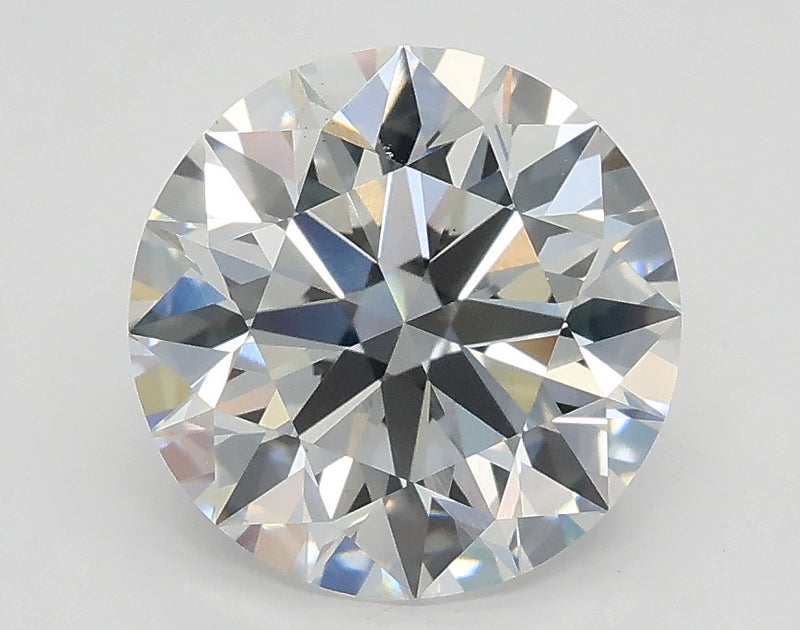 Lab-Grown 2.07 Carat Round Brilliant Diamond color E Clarity VS1 With GIA Certificate, precious stones, engagement diamonds