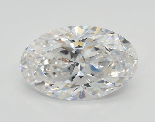 Lab-Grown 3.01 Carat Oval Shape Diamond color E Clarity VS1 With GIA Certificate, precious stones, engagement diamonds