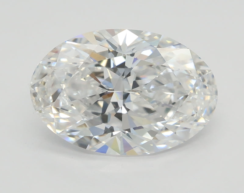 Lab-Grown 2.02 Carat Oval Shape Diamond color D Clarity VVS2 With GIA Certificate, precious stones, engagement diamonds