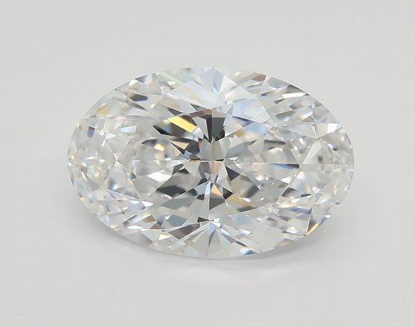 Lab-Grown 2.03 Carat Oval Shape Diamond color D Clarity VVS2 With GIA Certificate, precious stones, engagement diamonds