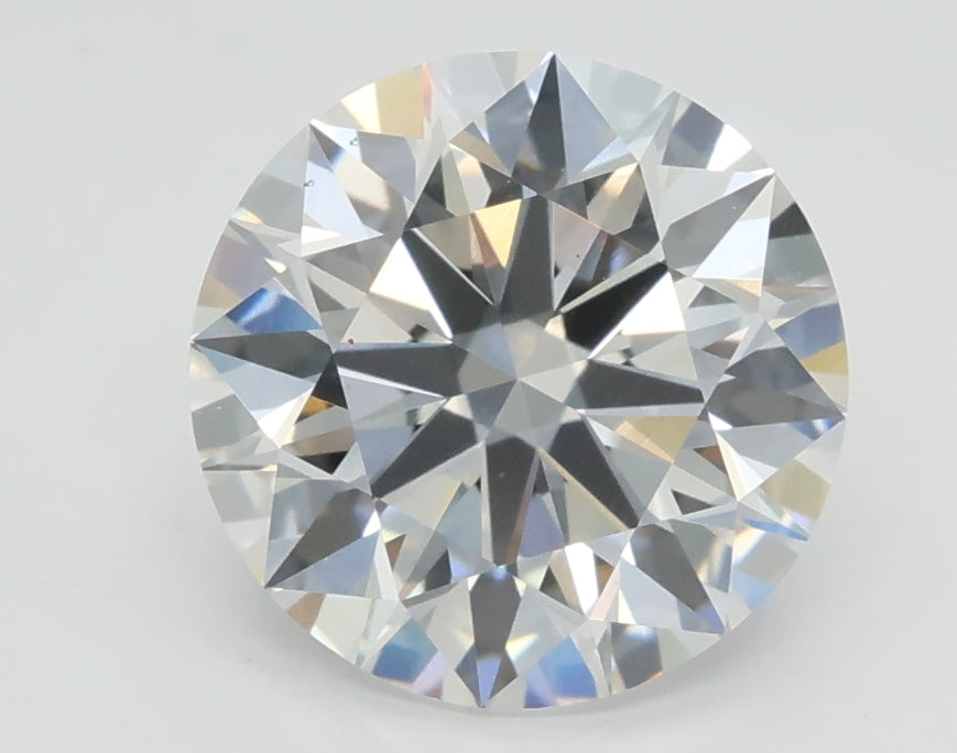 Lab-Grown 1.76 Carat Round Brilliant Diamond color F Clarity VS2 With GIA Certificate, precious stones, engagement diamonds