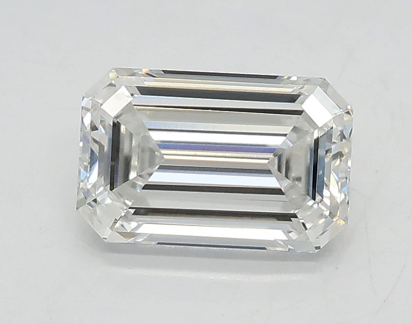 Lab-Grown 1.01 Carat Emerald Cut Diamond color E Clarity VS1, precious stones, engagement diamonds
