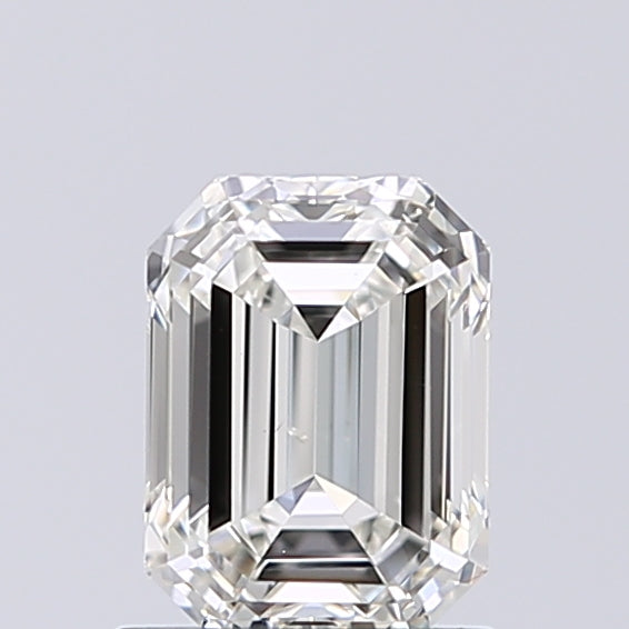 Lab-Grown 1.02 Carat Emerald Cut Diamond color J Clarity SI1 With GIA Certificate, precious stones, engagement diamonds