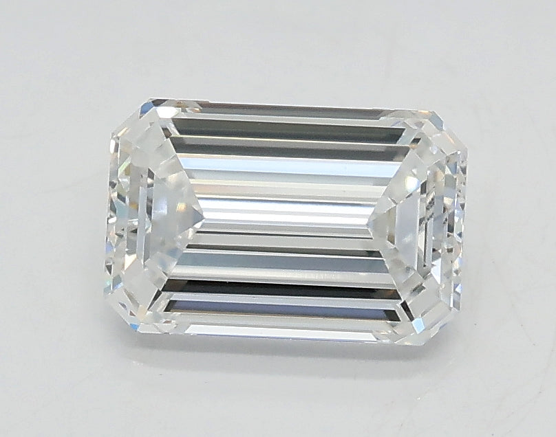 Lab-Grown 1.00 Carat Emerald Cut Diamond color D Clarity VVS2, precious stones, engagement diamonds