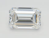 Lab-Grown 0.60 Carat Emerald Cut Diamond color D Clarity VVS2, precious stones, engagement diamonds