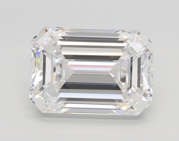 Lab-Grown 0.81 Carat Emerald Cut Diamond color D Clarity VVS2, precious stones, engagement diamonds