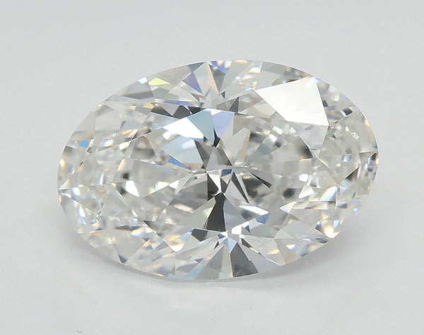 Lab-Grown 3.52 Carat Oval Shape Diamond color F Clarity VVS2, precious stones, engagement diamonds