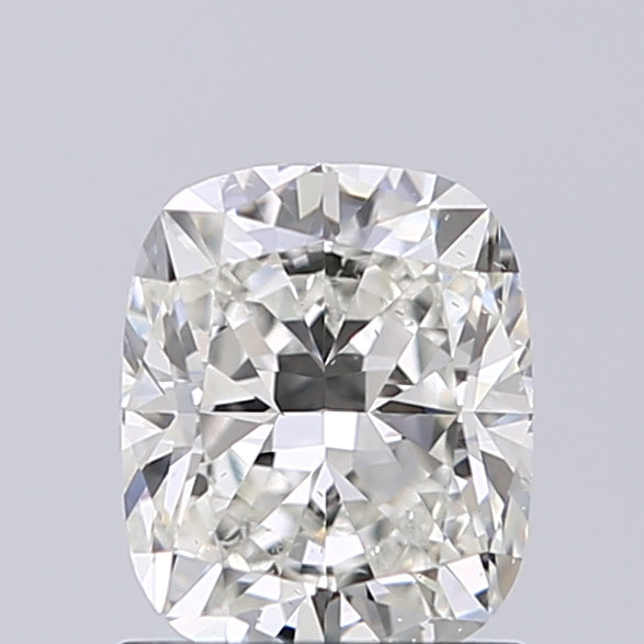Lab-Grown 1.01 Carat Cushion Modified Brilliant Cut Diamond color J Clarity SI1 With GIA Certificate, precious stones, engagement diamonds