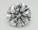 Lab-Grown 5.03 Carat Round Brilliant Diamond color G Clarity VS1, precious stones, engagement diamonds