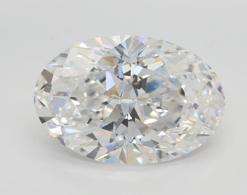 Lab-Grown 3.01 Carat Oval Shape Diamond color D Clarity VVS2 With GIA Certificate, precious stones, engagement diamonds