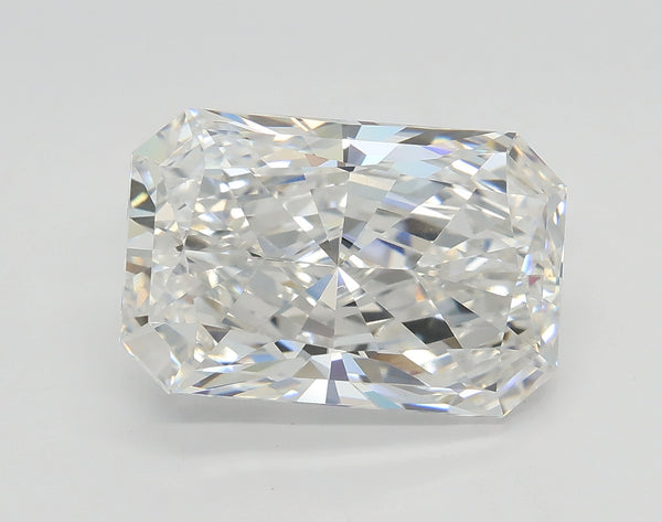 Lab-Grown 4.02 Carat Radiant Cut Diamond color E Clarity VS1 With GIA Certificate, precious stones, engagement diamonds