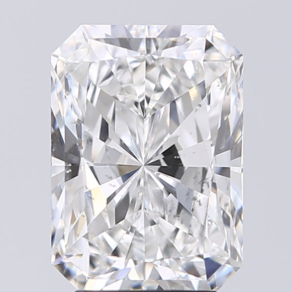 Lab-Grown 3.02 Carat Radiant Cut Diamond color E Clarity SI1 With GIA Certificate, precious stones, engagement diamonds