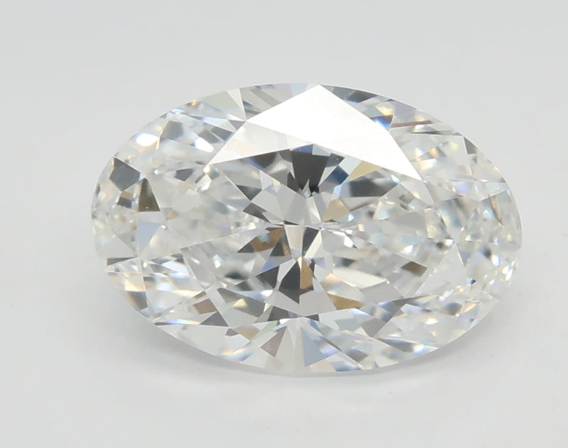 Lab-Grown 3.51 Carat Oval Shape Diamond color E Clarity VVS2 With GIA Certificate, precious stones, engagement diamonds