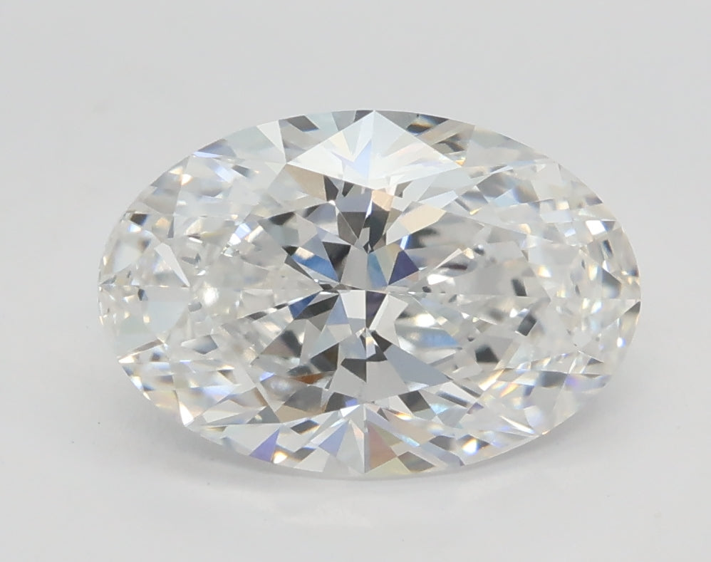 Lab-Grown 3.52 Carat Oval Shape Diamond color E Clarity VS1 With GIA Certificate, precious stones, engagement diamonds