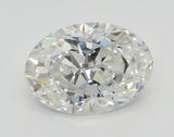 Lab-Grown 2.02 Carat Oval Shape Diamond color E Clarity VS1 With GIA Certificate, precious stones, engagement diamonds