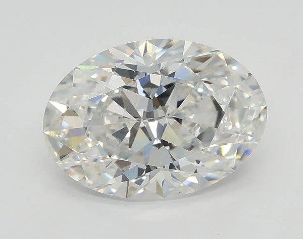 Lab-Grown 2.02 Carat Oval Shape Diamond color E Clarity VS1 With GIA Certificate, precious stones, engagement diamonds