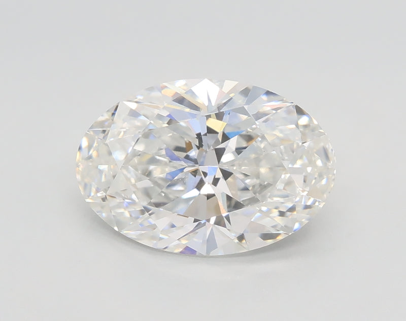 Lab-Grown 3.04 Carat Oval Shape Diamond color F Clarity VS2 With GIA Certificate, precious stones, engagement diamonds