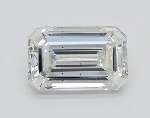 Lab-Grown 1.01 Carat Emerald Cut Diamond color D Clarity VS2, precious stones, engagement diamonds
