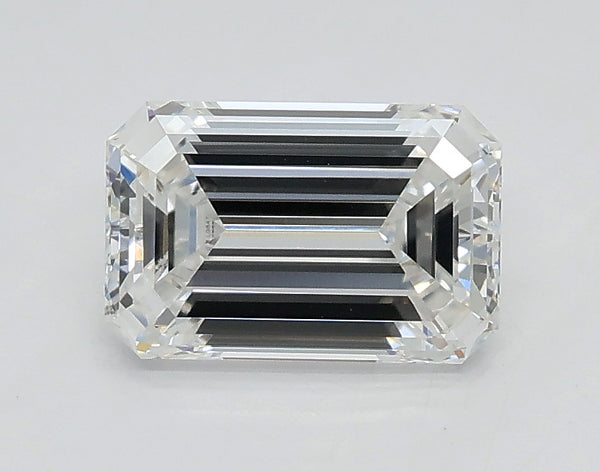 Lab-Grown 1.01 Carat Emerald Cut Diamond color D Clarity VVS2, precious stones, engagement diamonds