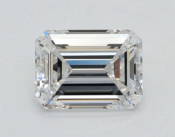 Lab-Grown 1.02 Carat Emerald Cut Diamond color D Clarity VVS2, precious stones, engagement diamonds